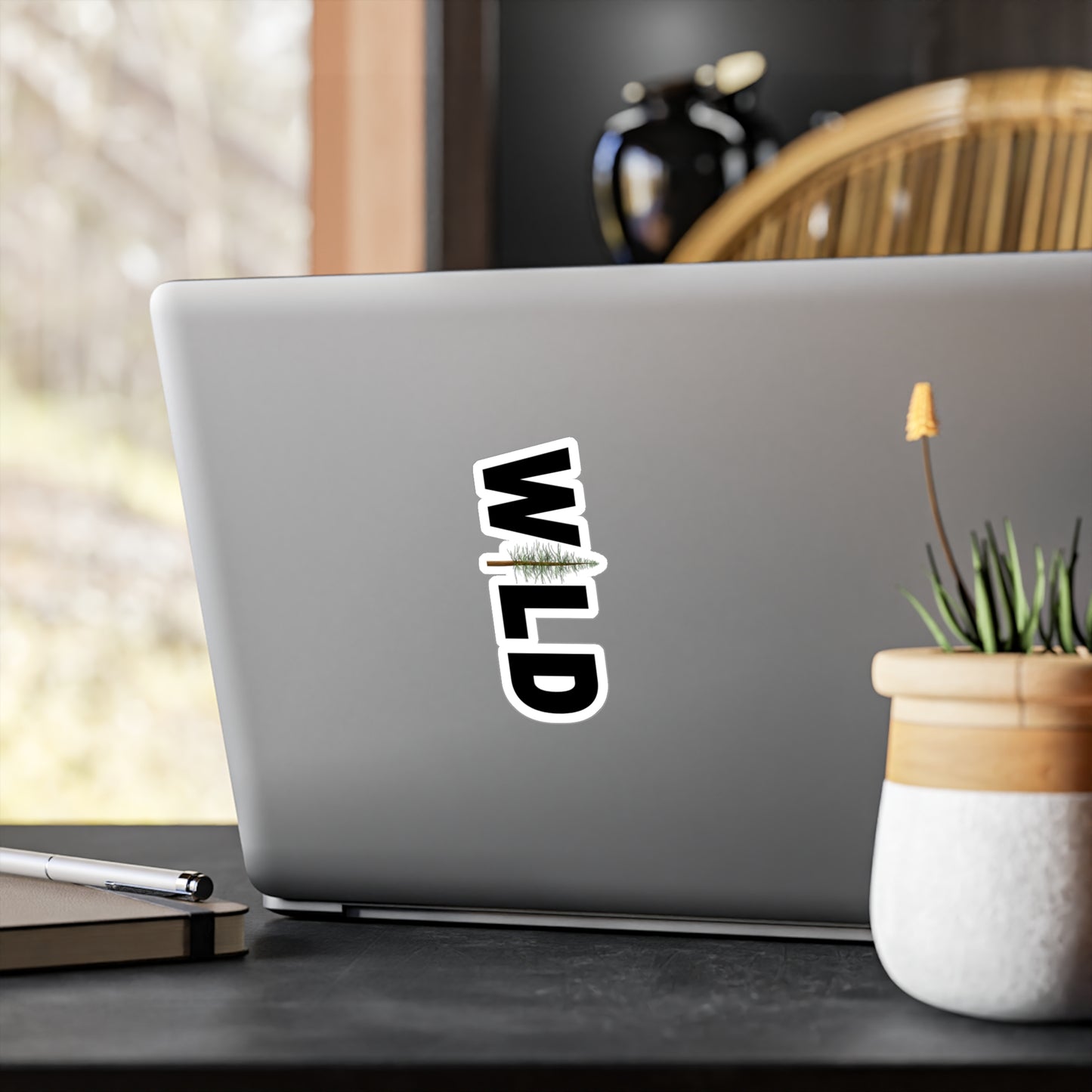 Wild Sticker - White Vinyl