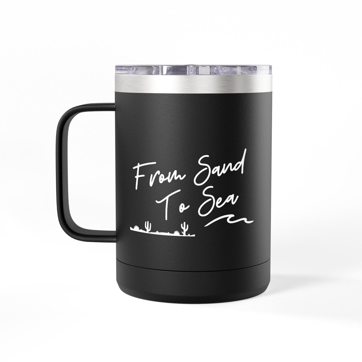 Camp Coffee Mug Tumbler - 15oz