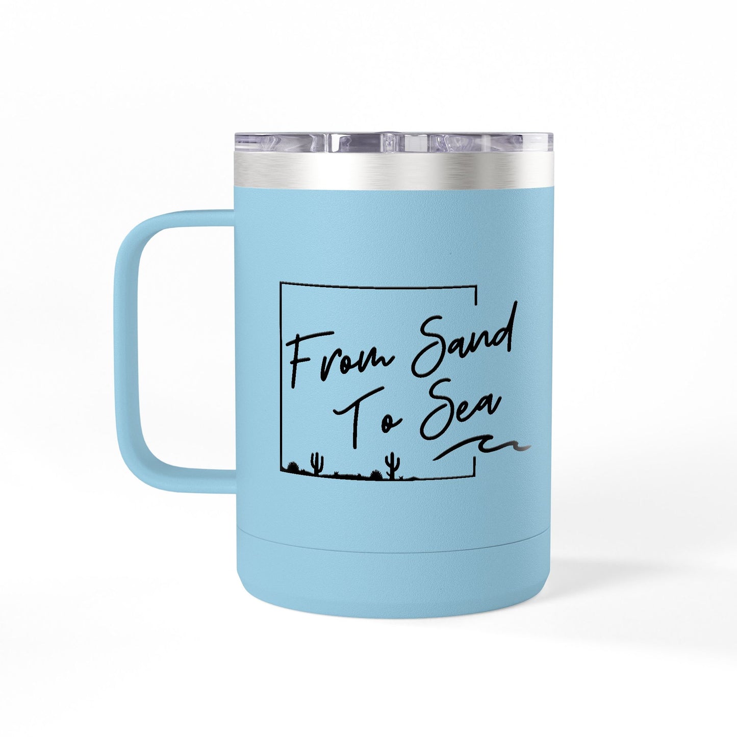 Camp Coffee Mug Tumbler - 15oz