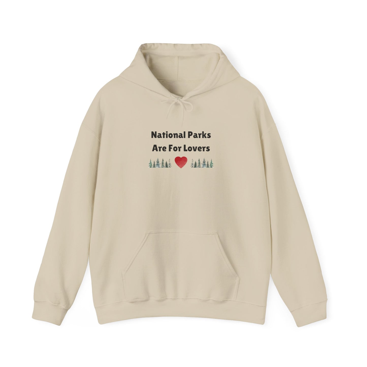 National Parks Hoodie (Black Font)