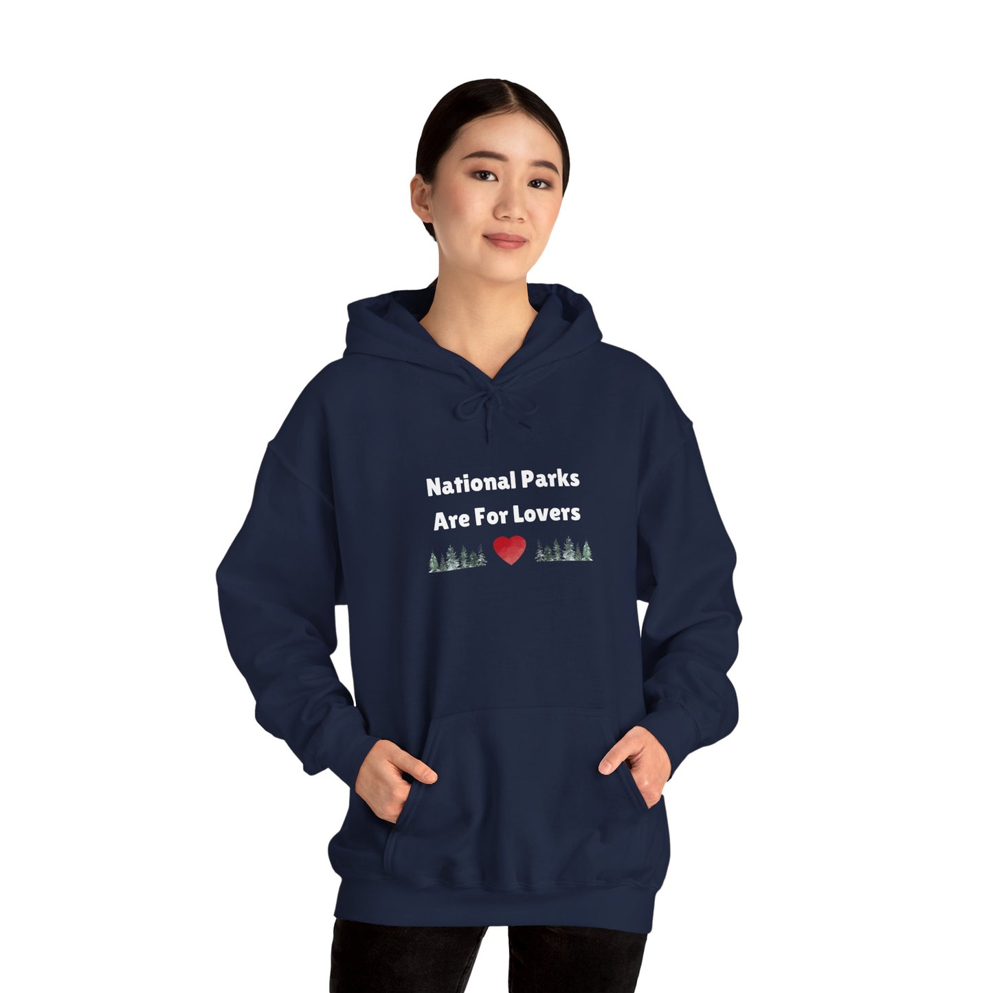 National Parks Hoodie (White Font)