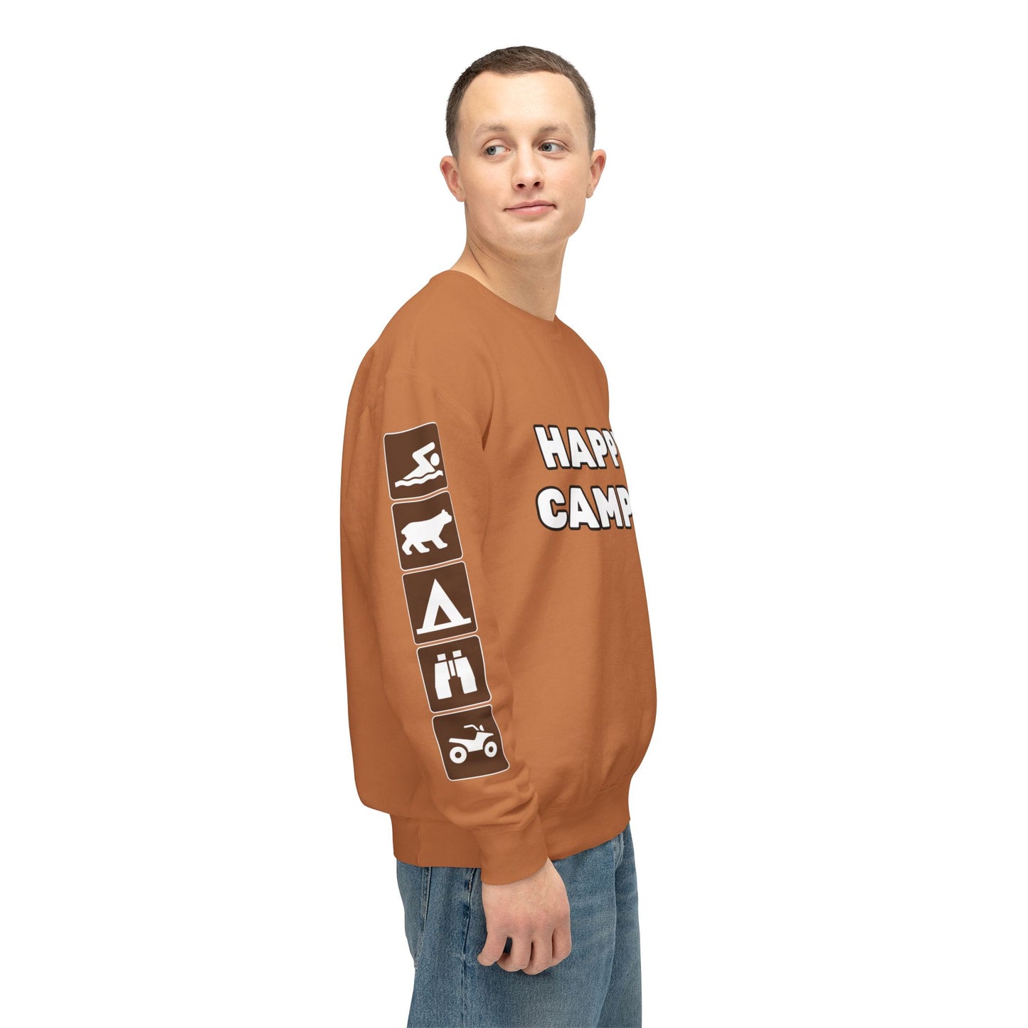 Happy Camper Long Sleeve Shirt