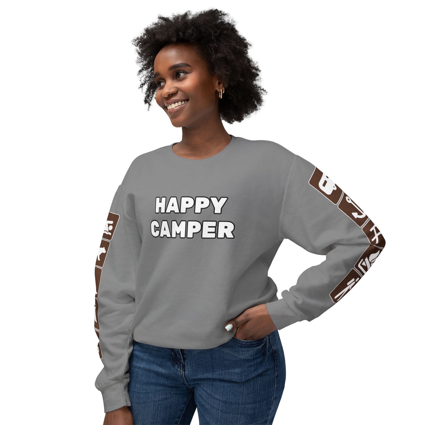Happy Camper Long Sleeve Shirt