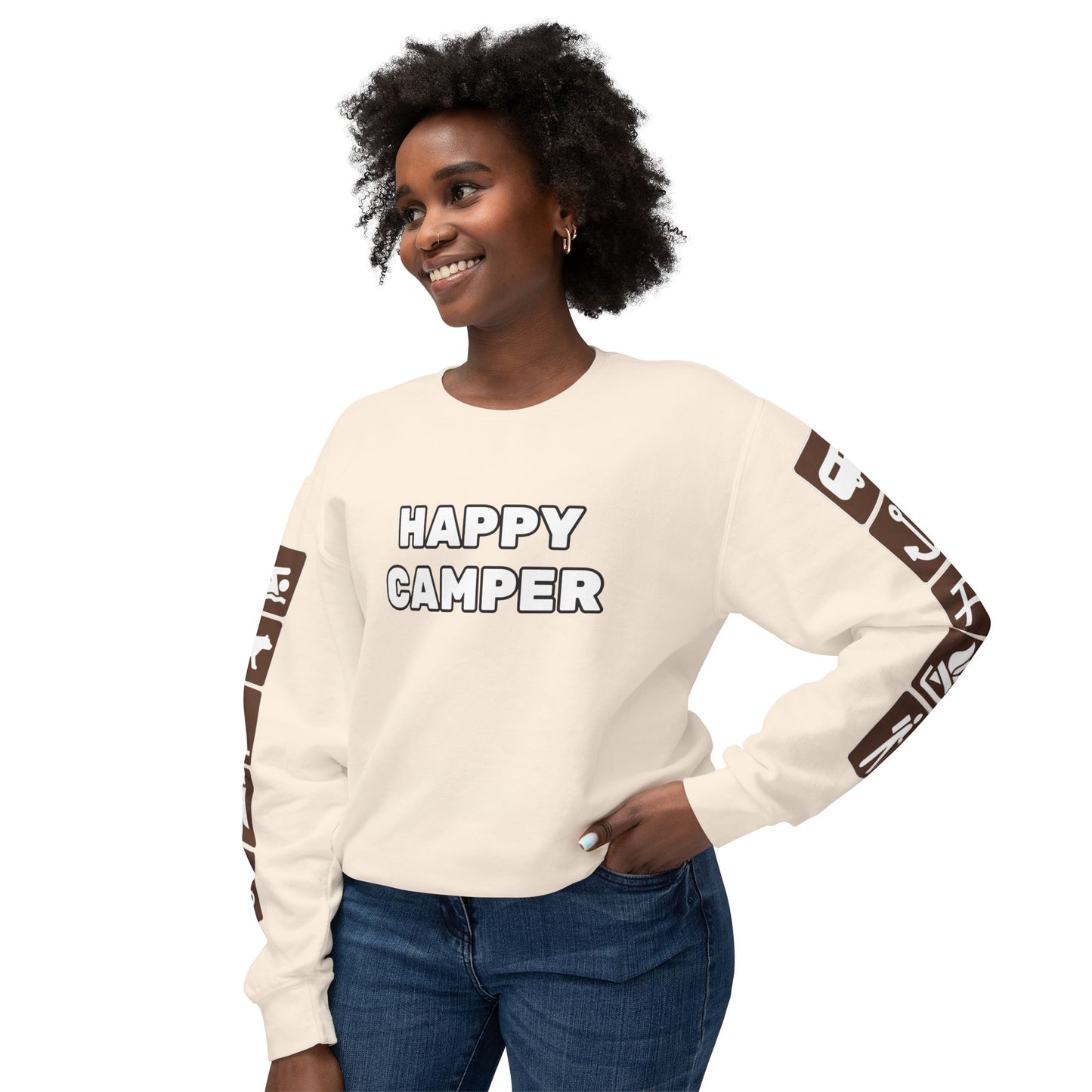 Happy Camper Long Sleeve Shirt