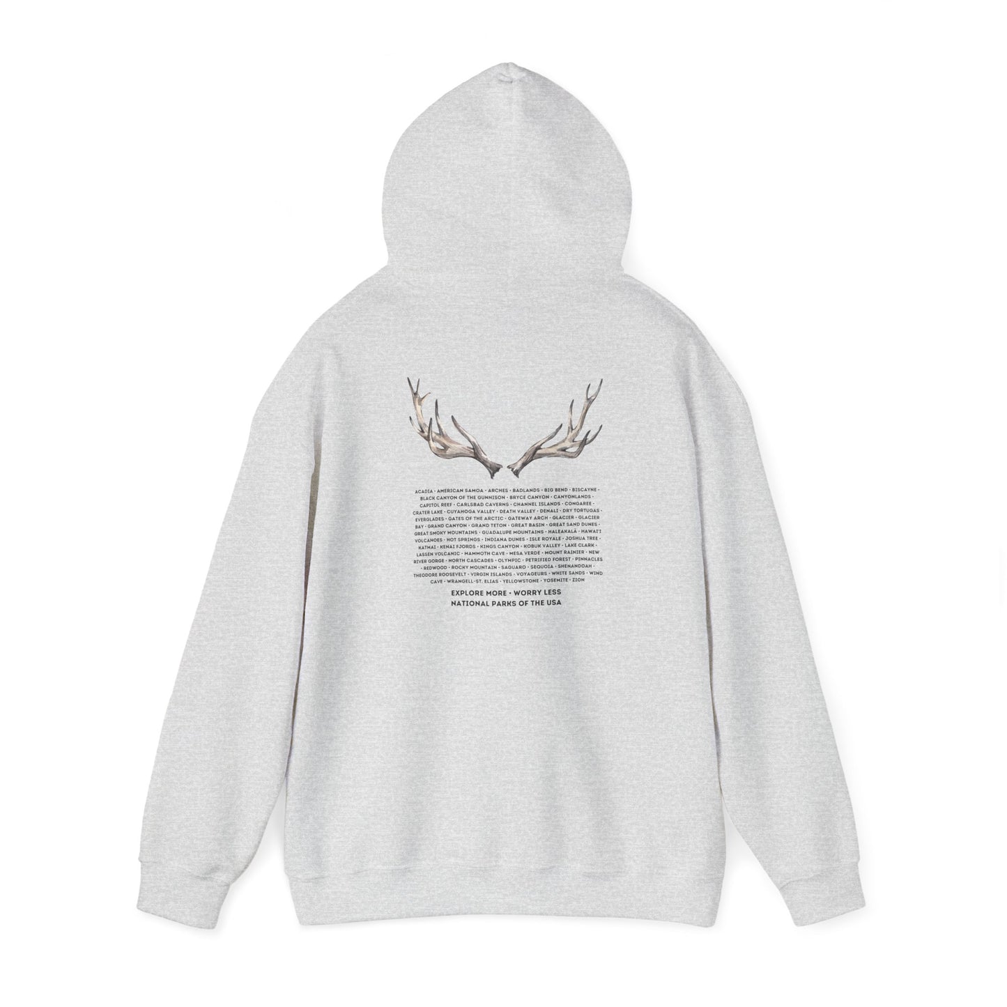 National Parks Hoodie (Black Font)