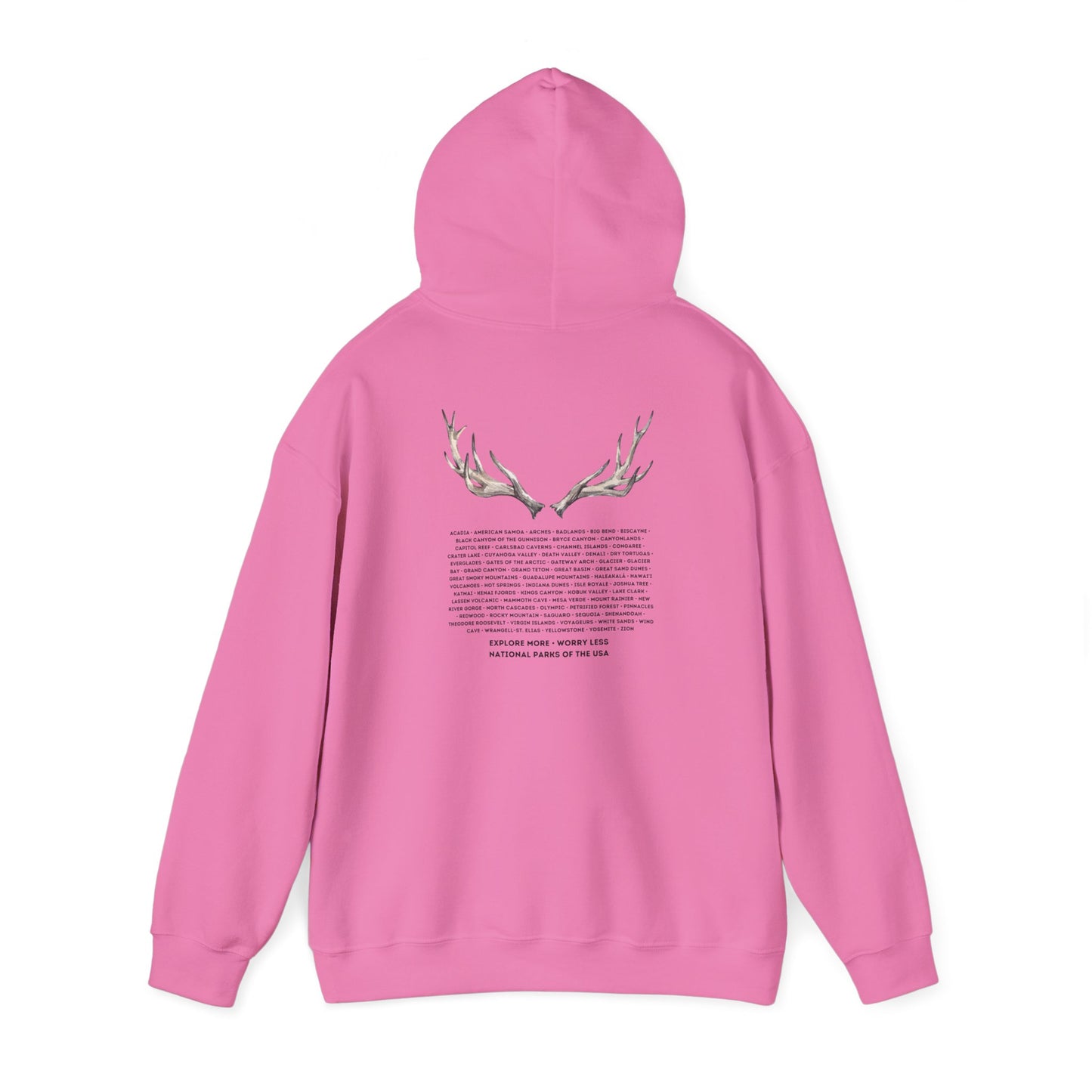 National Parks Hoodie (Black Font)