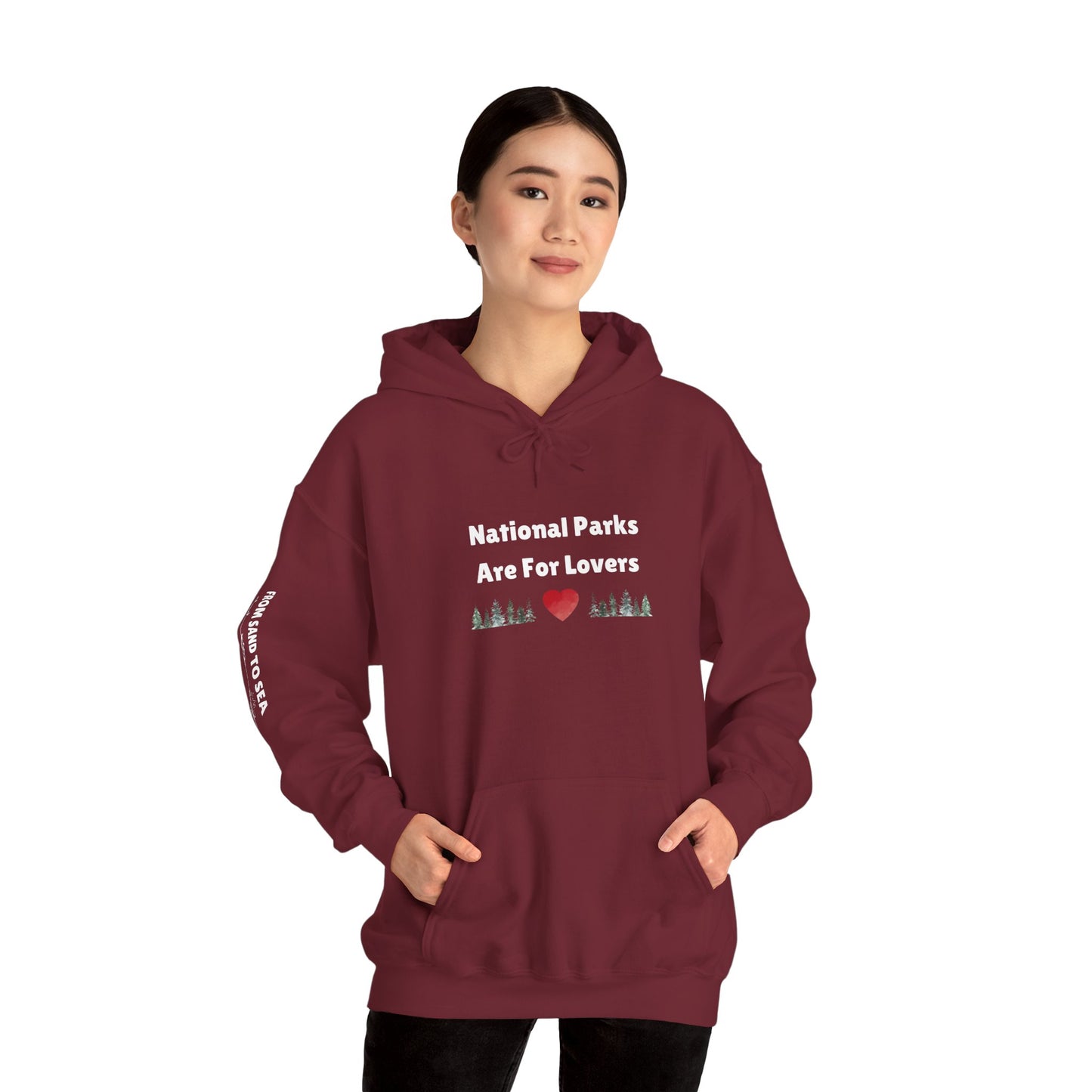 National Parks Hoodie (White Font)