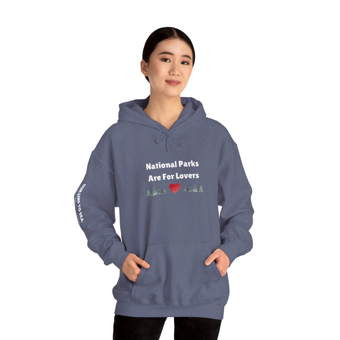 National Parks Hoodie (White Font)