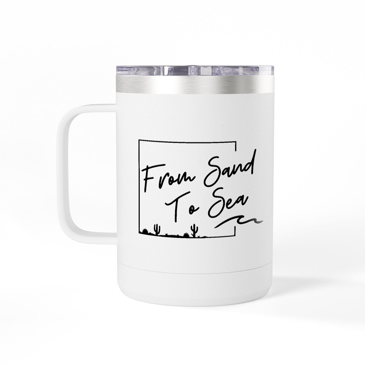 Camp Coffee Mug Tumbler - 15oz