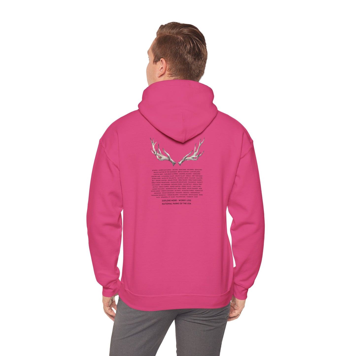 National Parks Hoodie (Black Font)