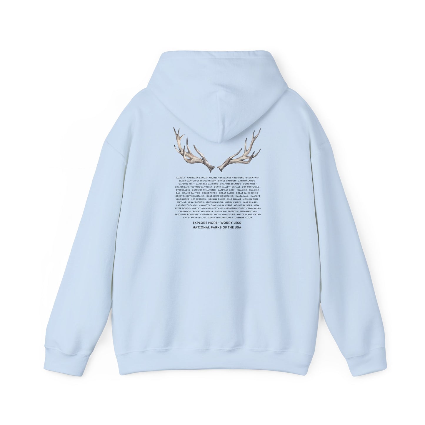 National Parks Hoodie (Black Font)