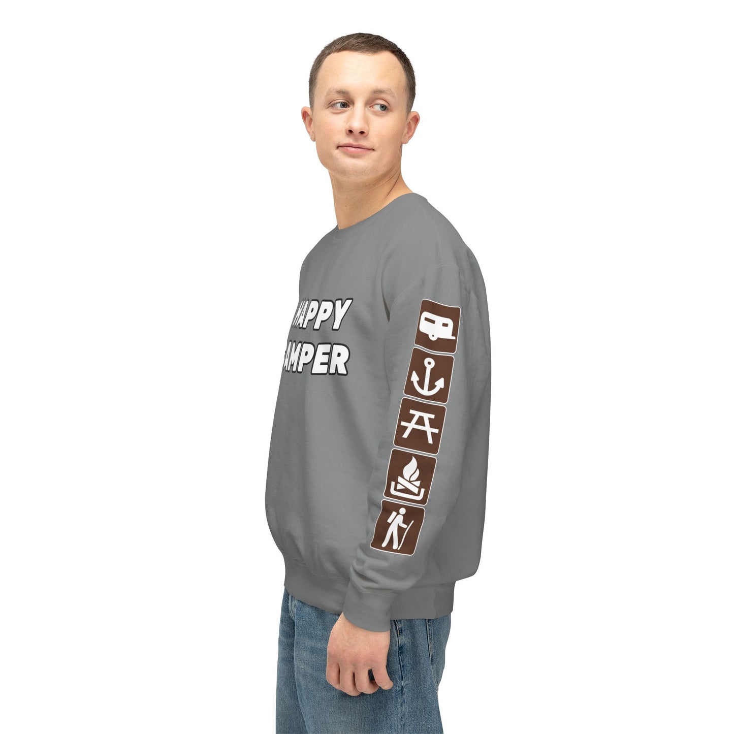 Happy Camper Long Sleeve Shirt
