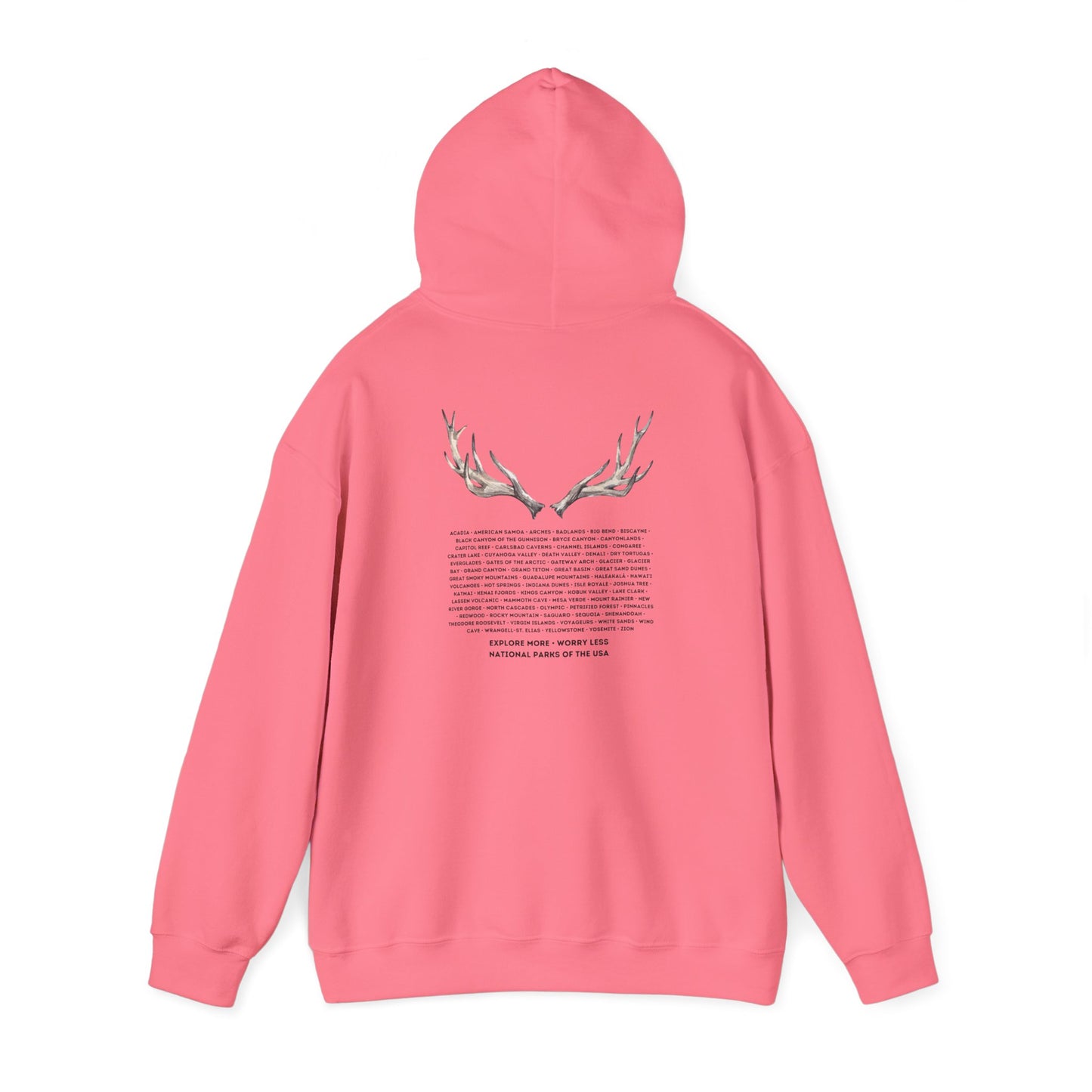 National Parks Hoodie (Black Font)