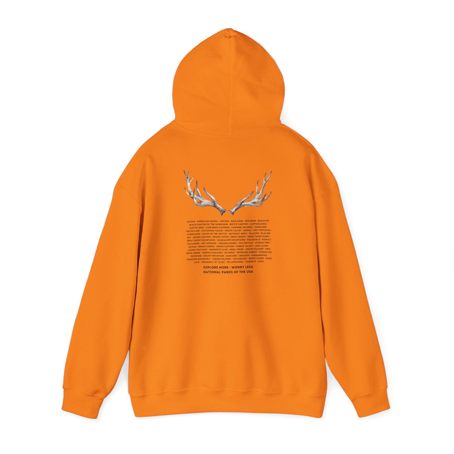National Parks Hoodie (Black Font)