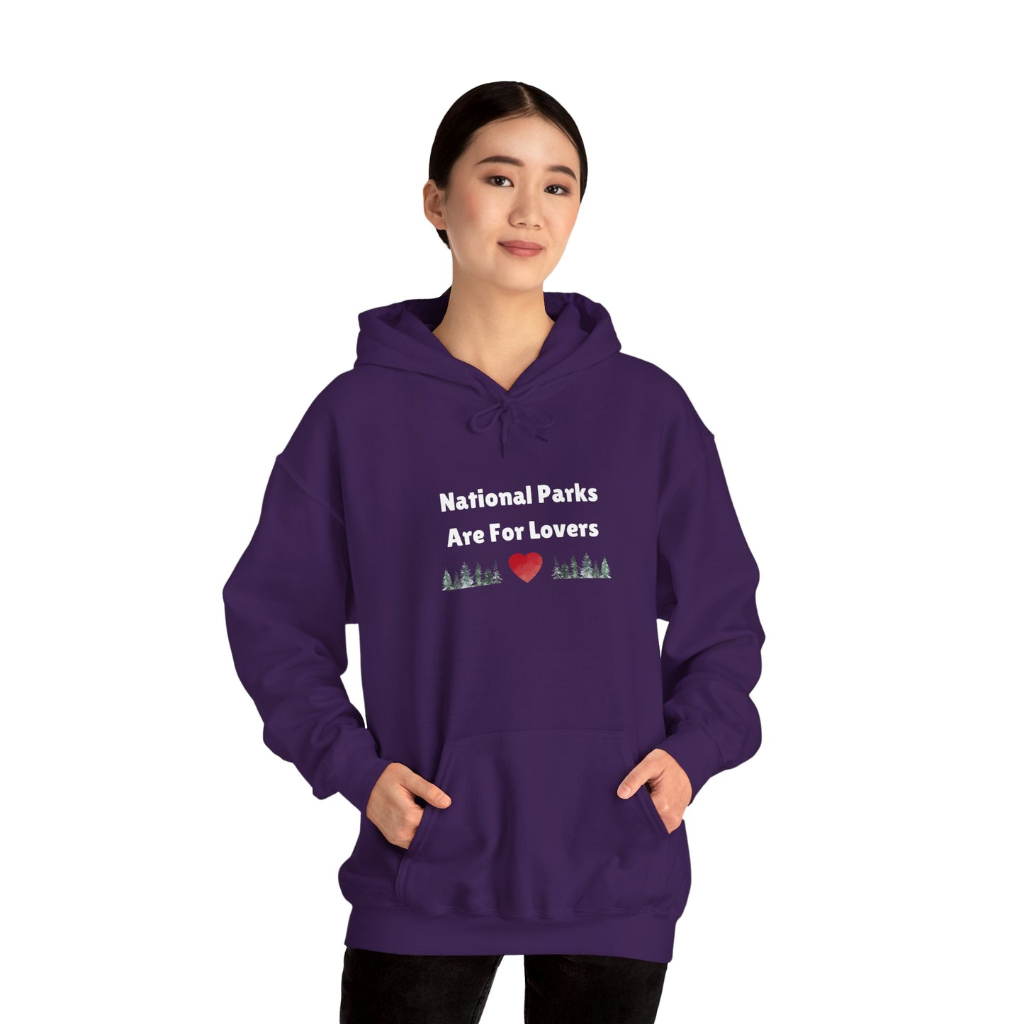National Parks Hoodie (White Font)