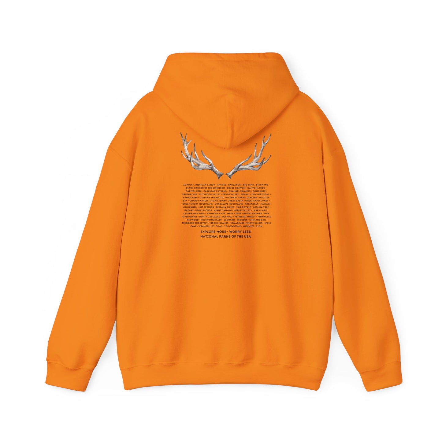 National Parks Hoodie (Black Font)