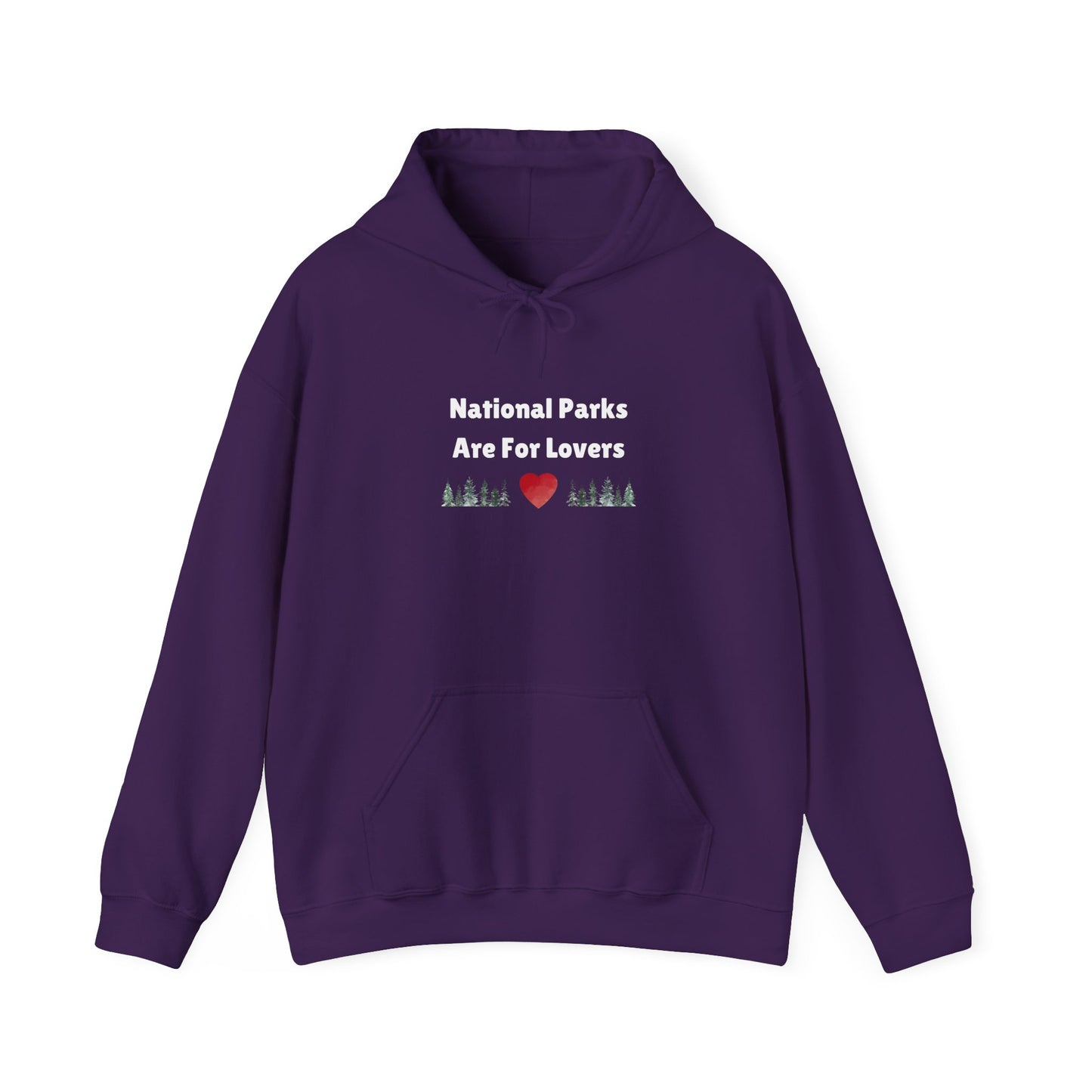 National Parks Hoodie (White Font)