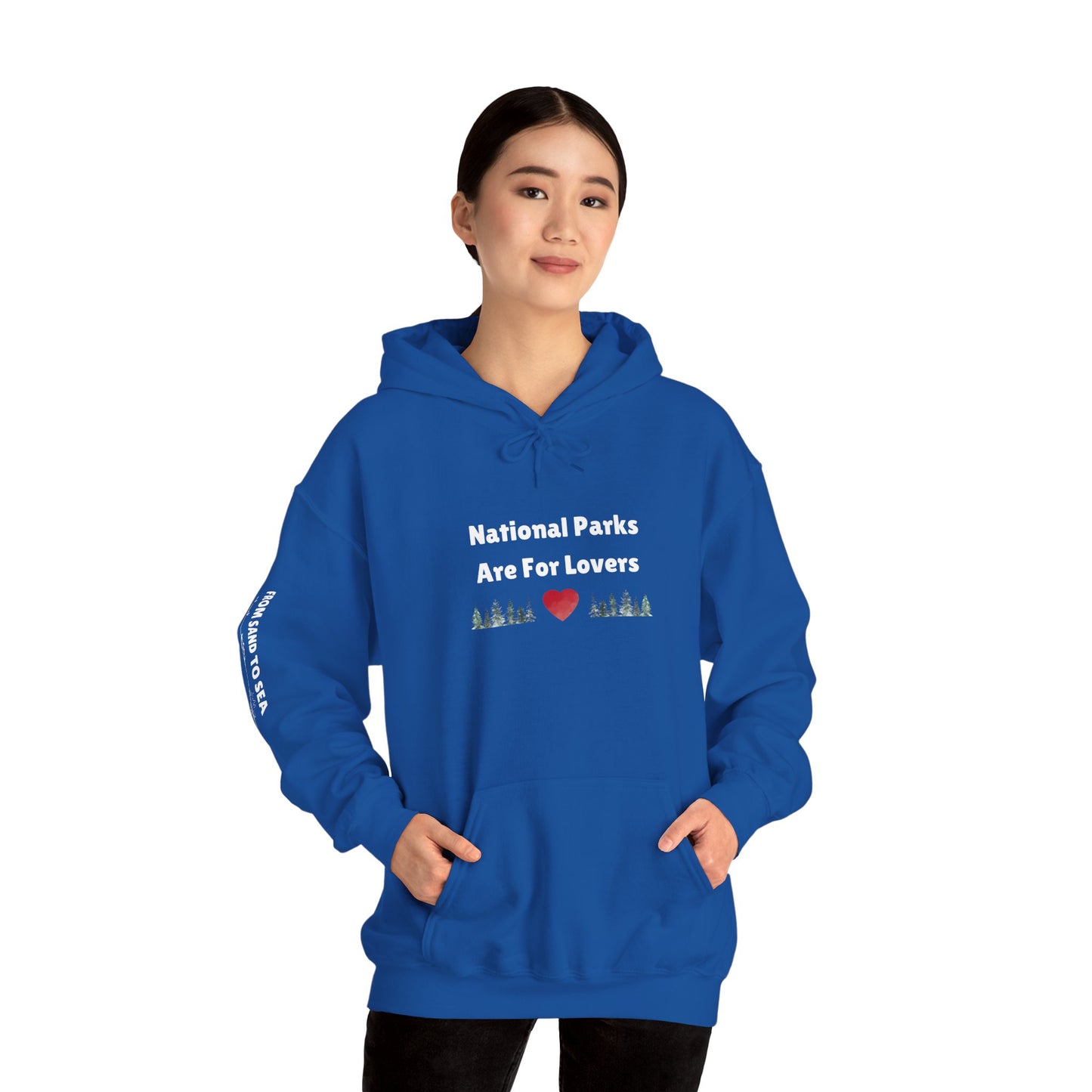 National Parks Hoodie (White Font)