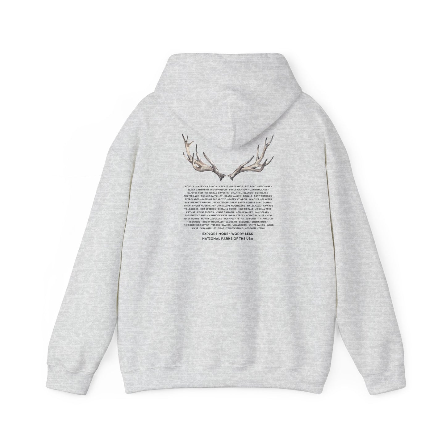 National Parks Hoodie (Black Font)
