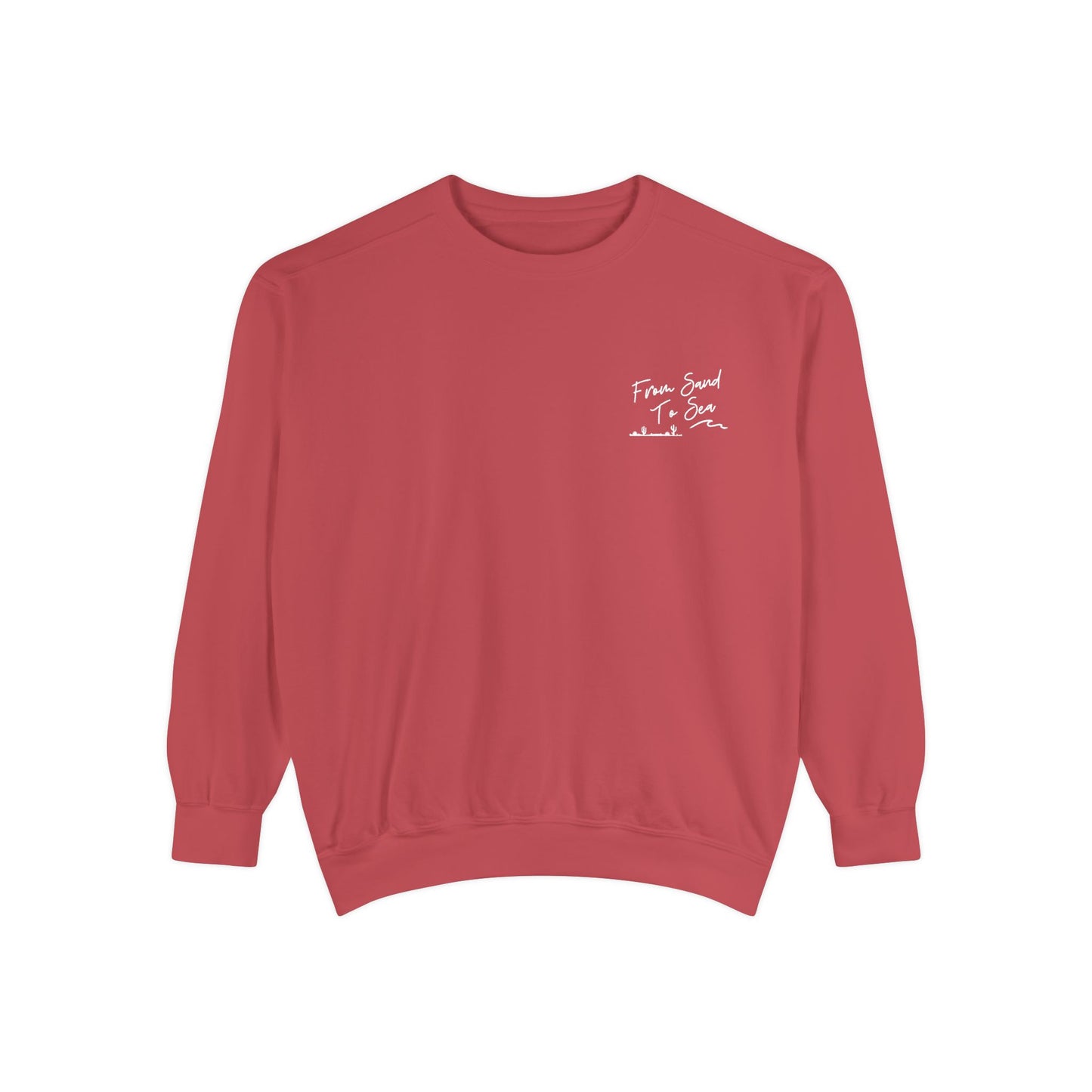 Never Look Back Crew Neck Sweatshirt