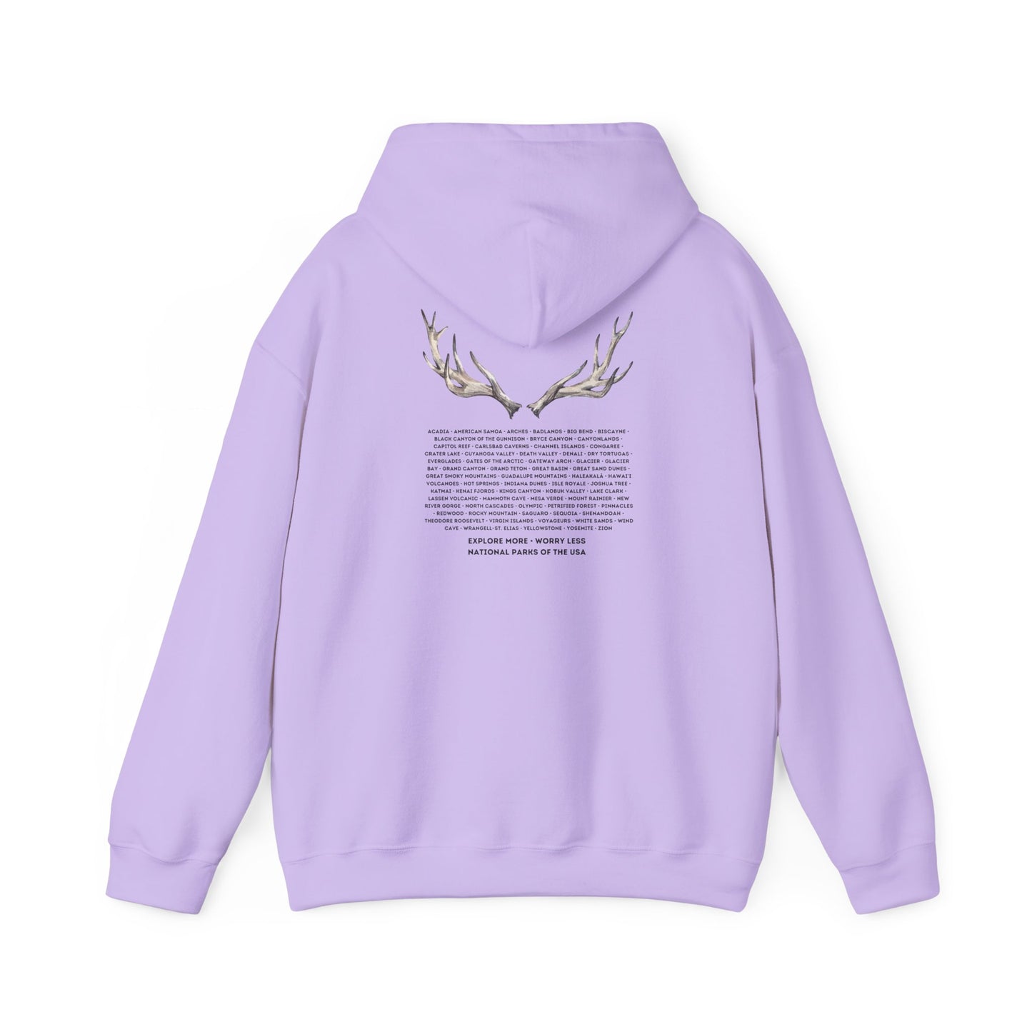 National Parks Hoodie (Black Font)