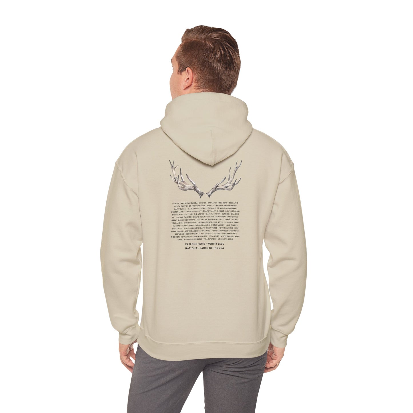 National Parks Hoodie (Black Font)