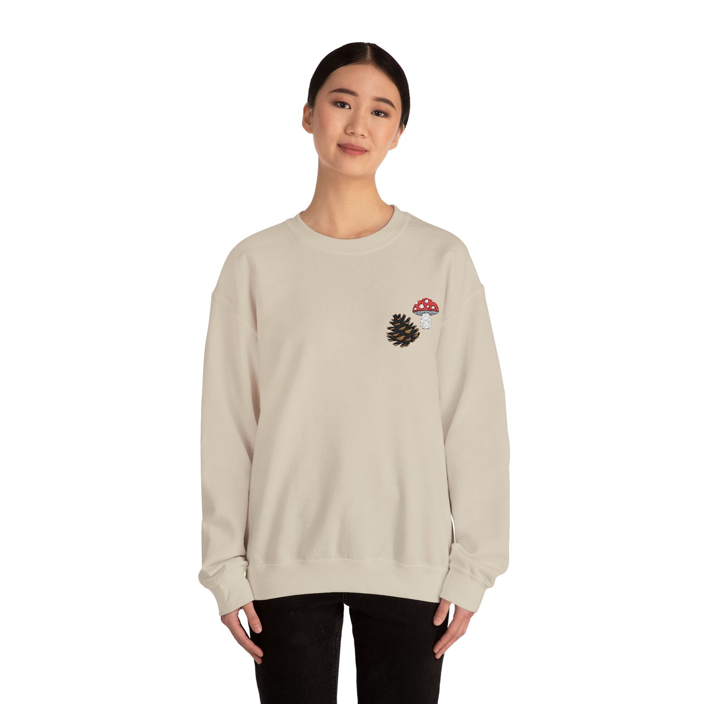 Woodland Friends Embroidered Sweatshirt