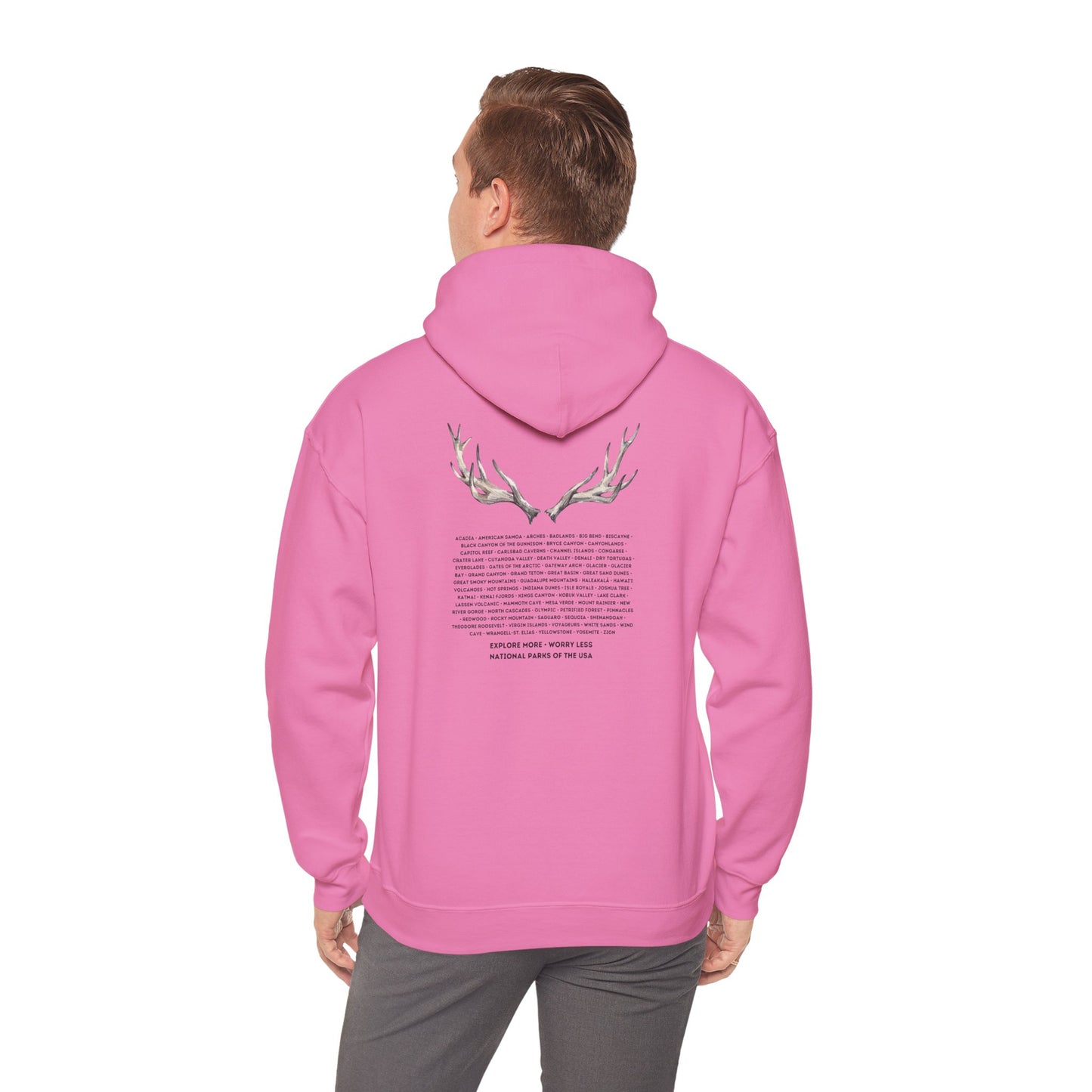 National Parks Hoodie (Black Font)