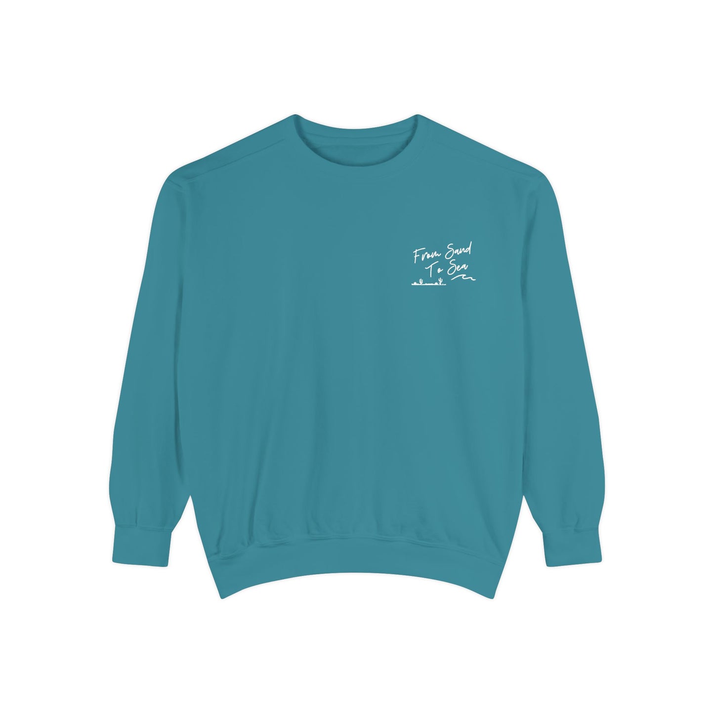 Never Look Back Crew Neck Sweatshirt