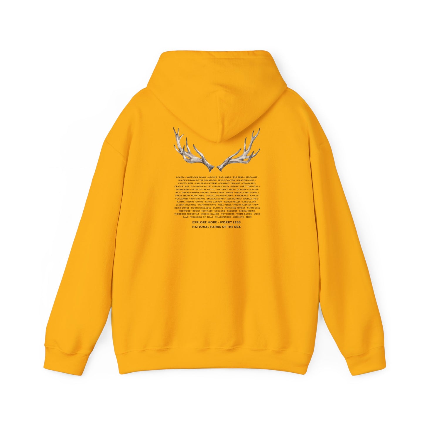 National Parks Hoodie (Black Font)