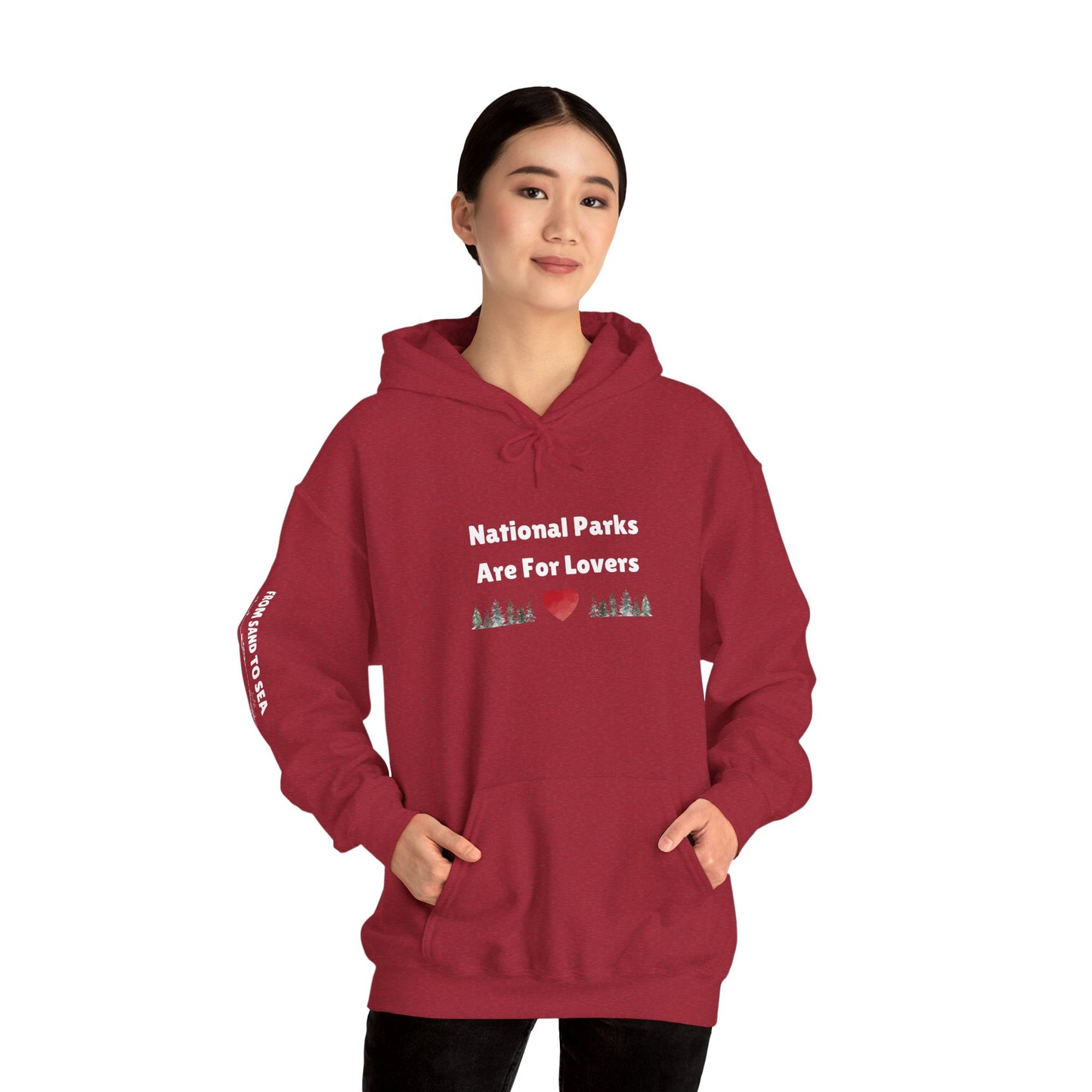 National Parks Hoodie (White Font)