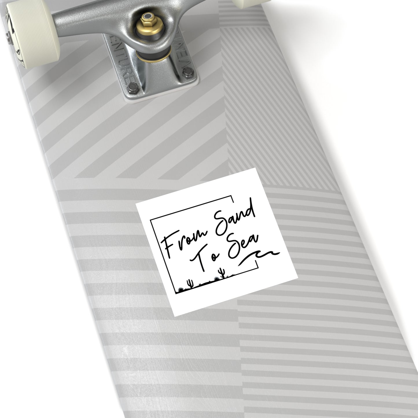 From Sand To Sea Logo Sticker