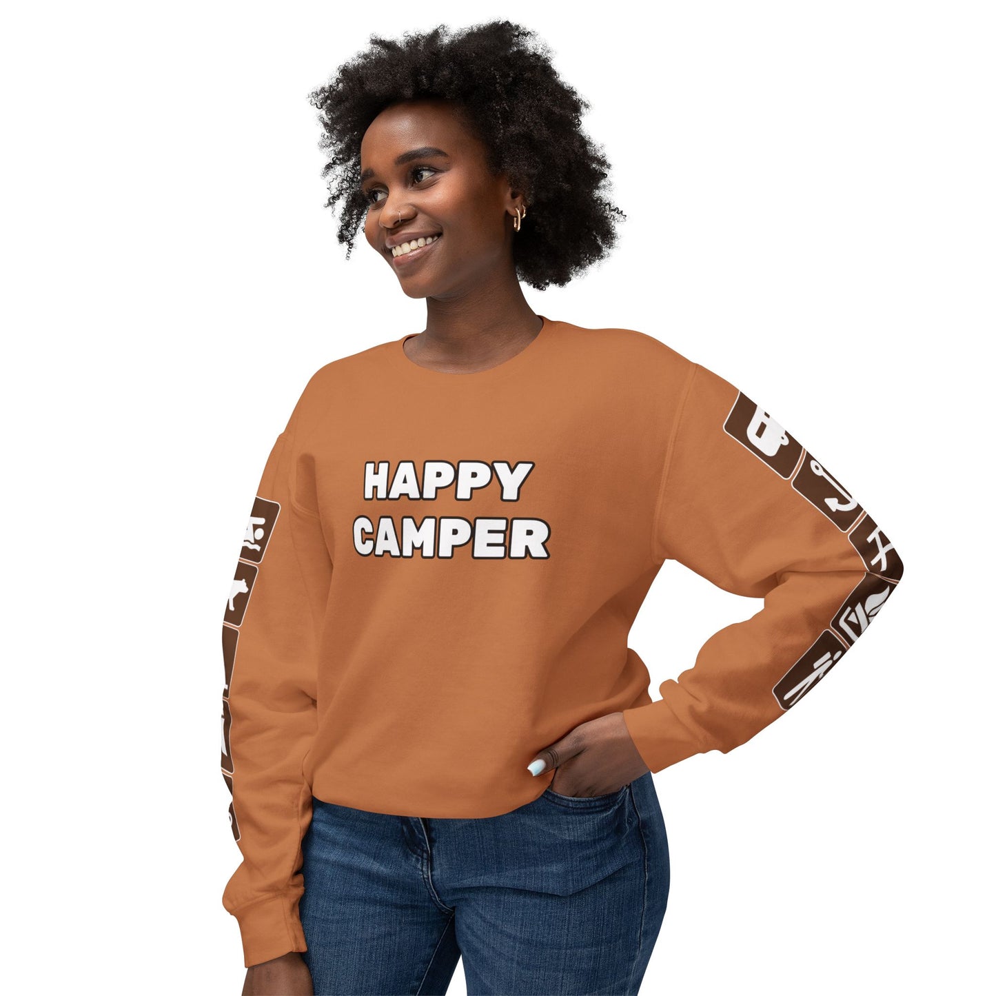 Happy Camper Long Sleeve Shirt