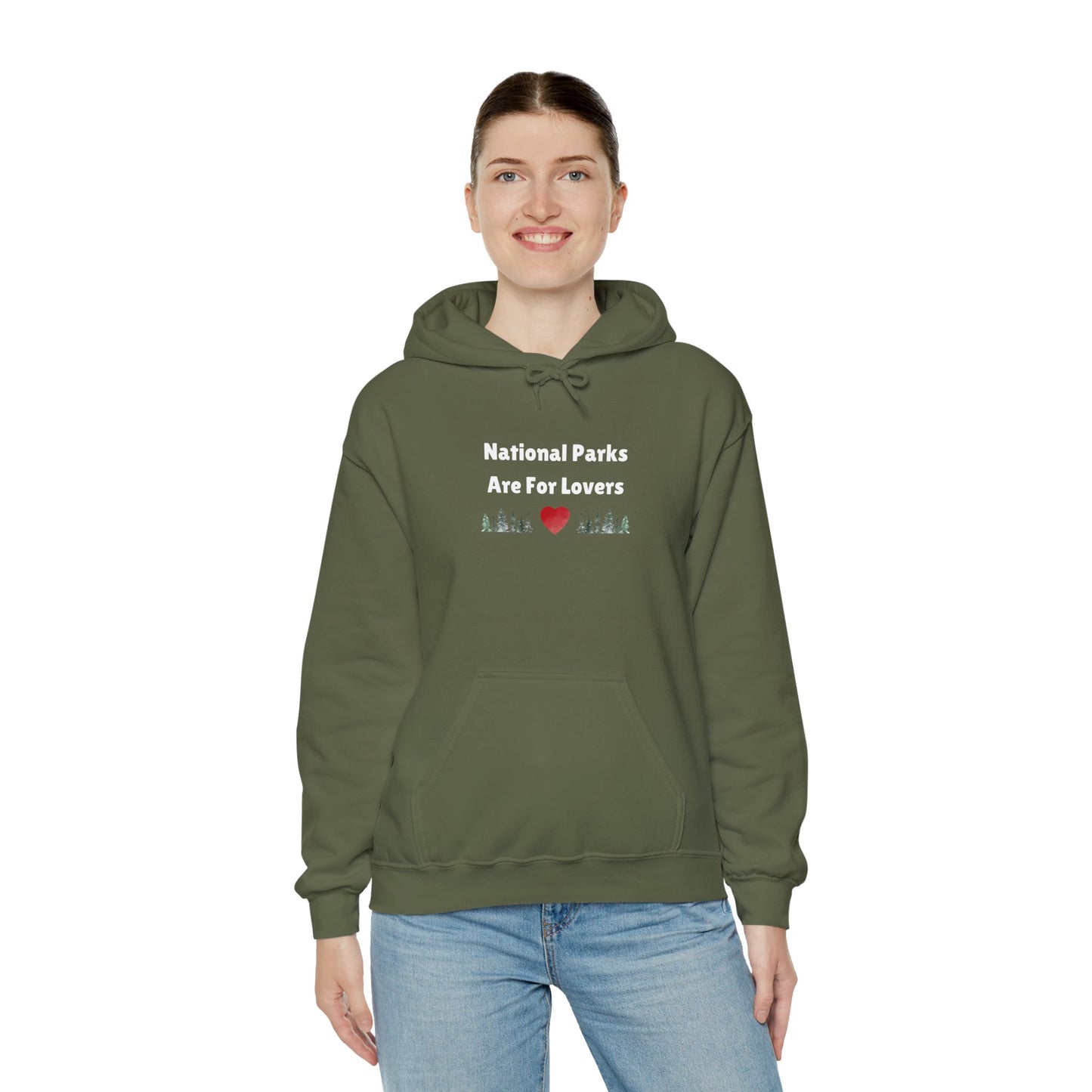 National Parks Hoodie (White Font)