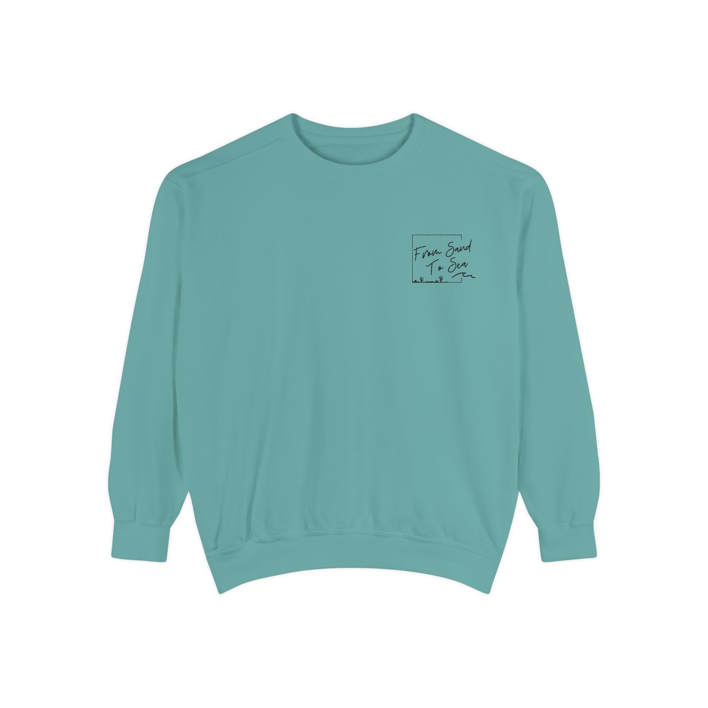 Never Look Back Crew Neck Sweatshirt