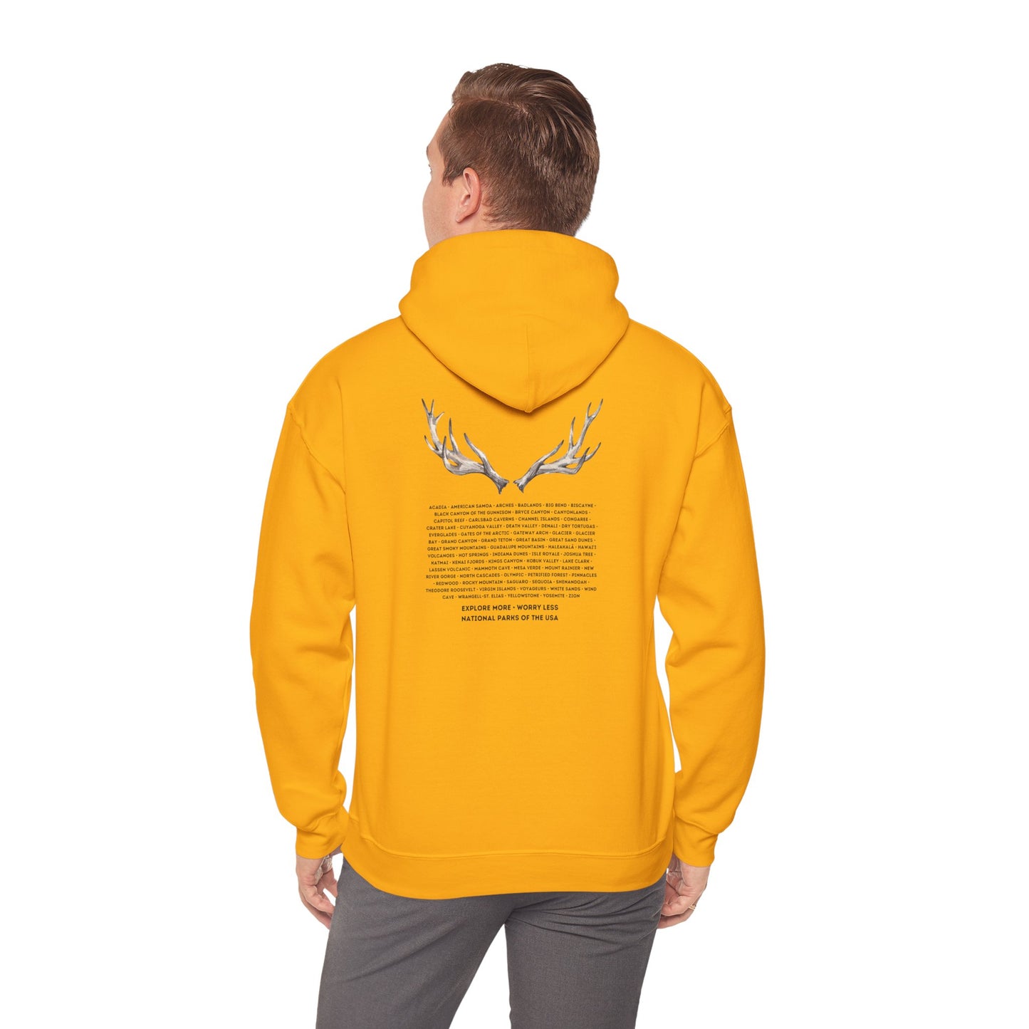 National Parks Hoodie (Black Font)