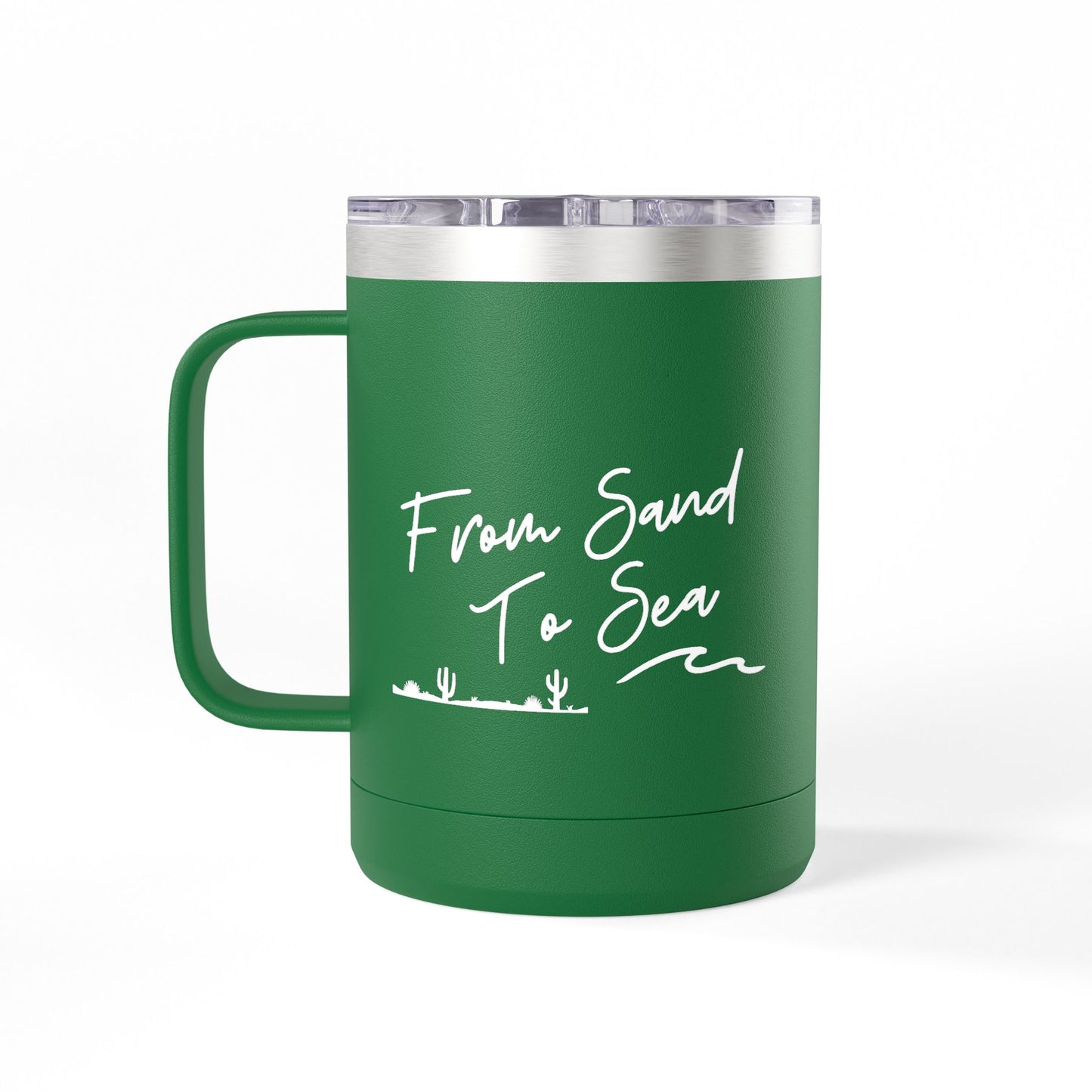 Camp Coffee Mug Tumbler - 15oz