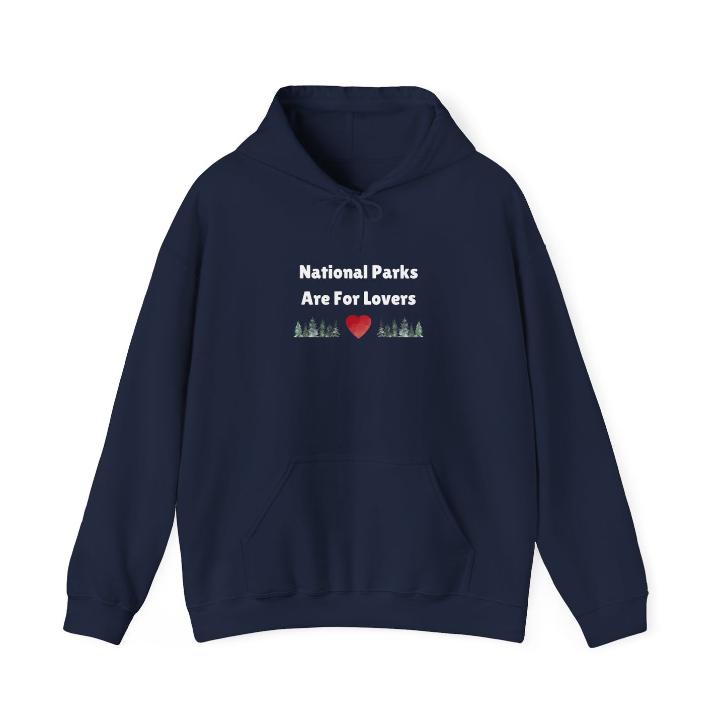 National Parks Hoodie (White Font)