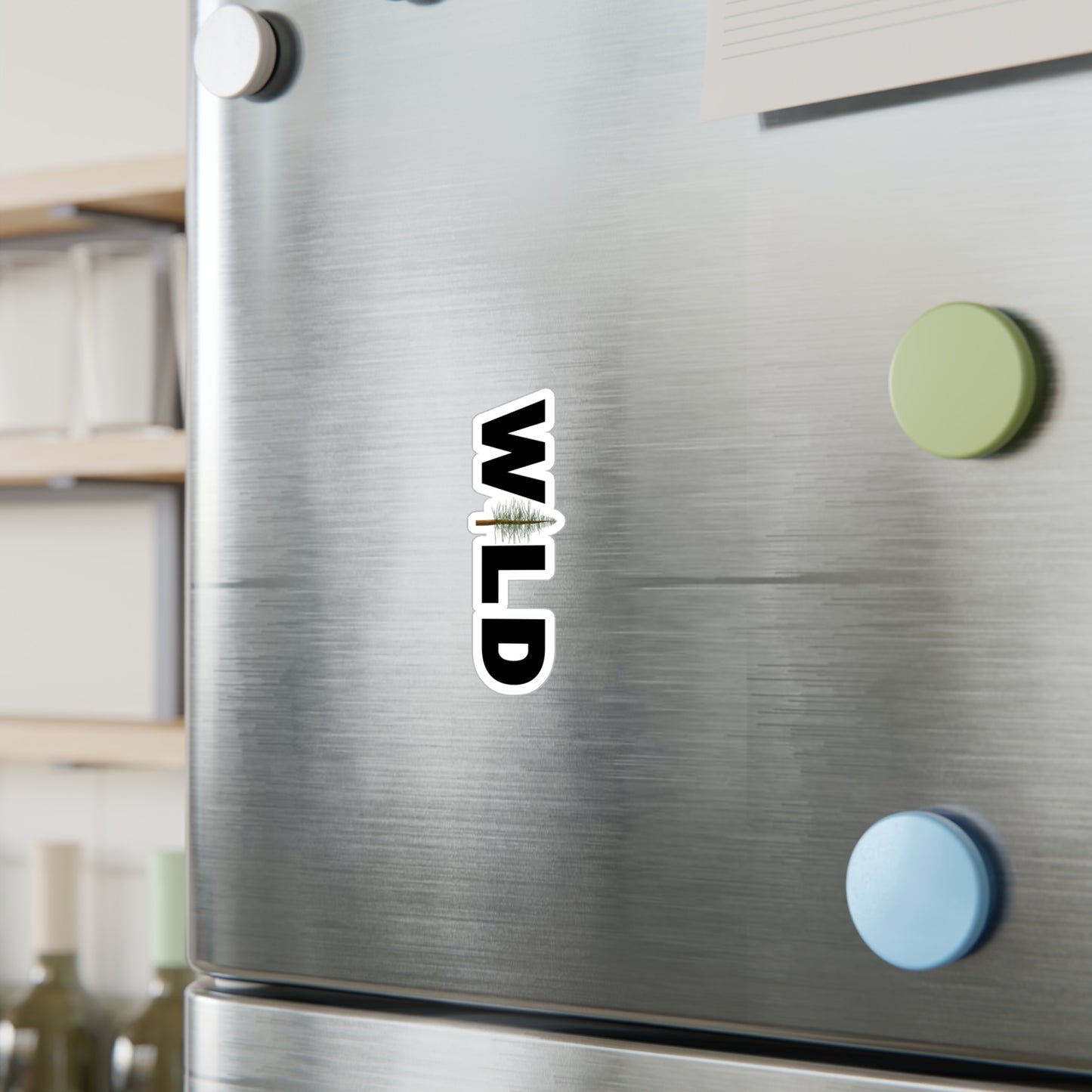 Wild Sticker - White Vinyl