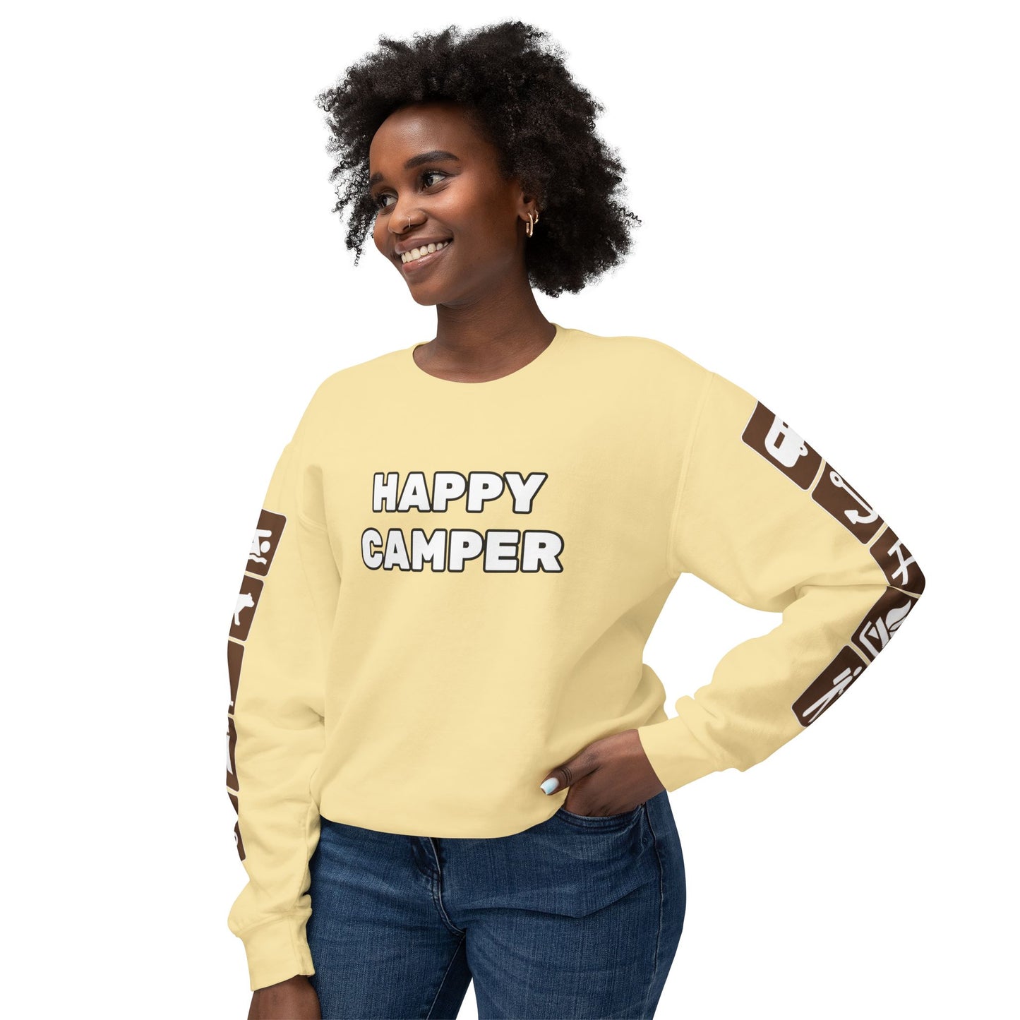 Happy Camper Long Sleeve Shirt