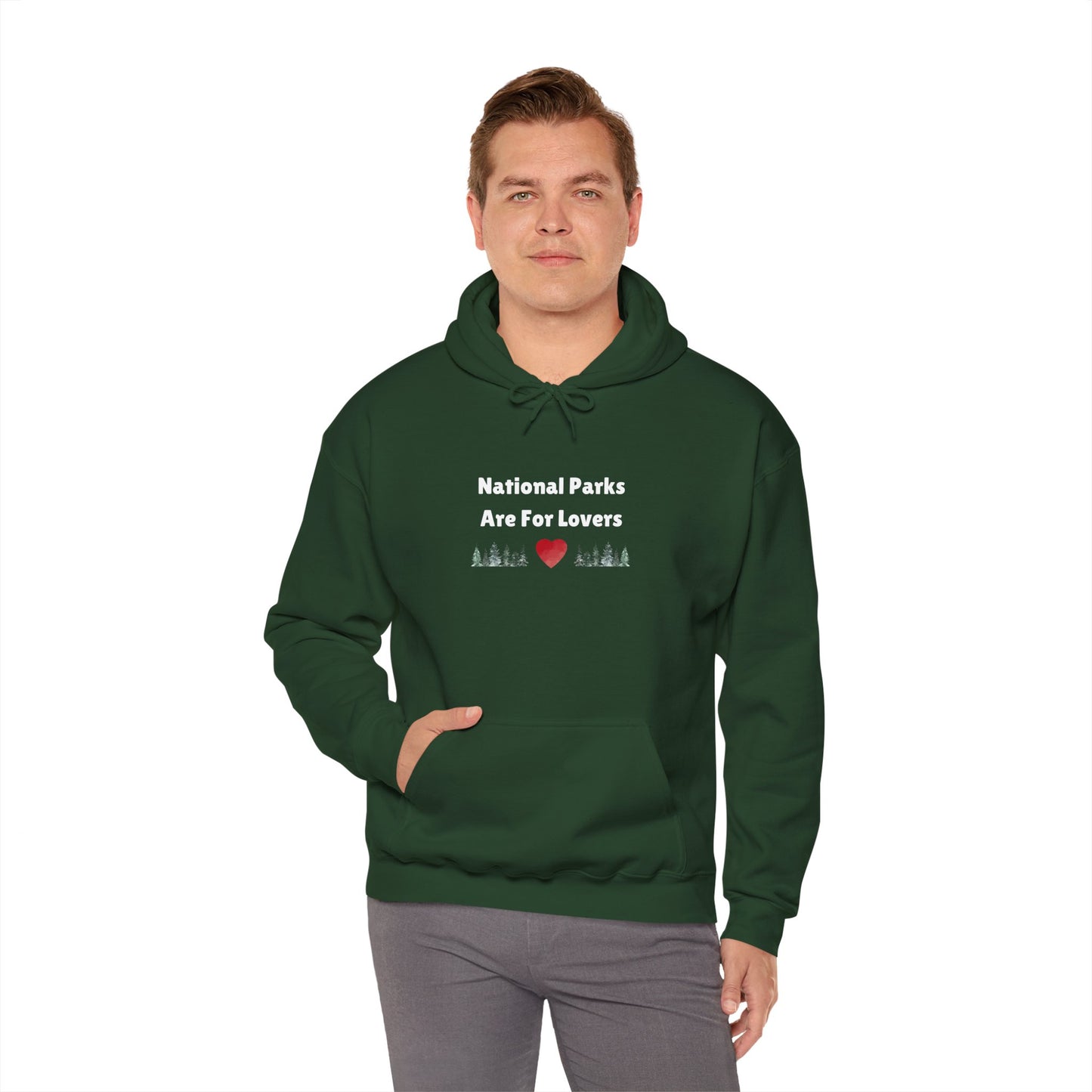 National Parks Hoodie (White Font)
