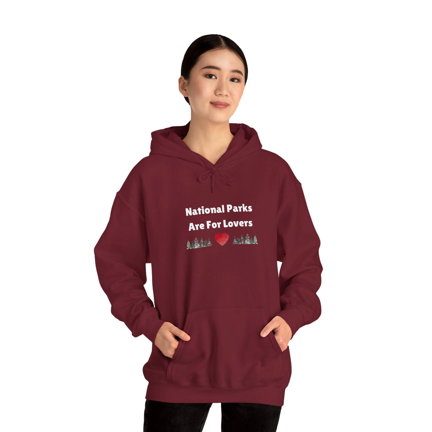 National Parks Hoodie (White Font)
