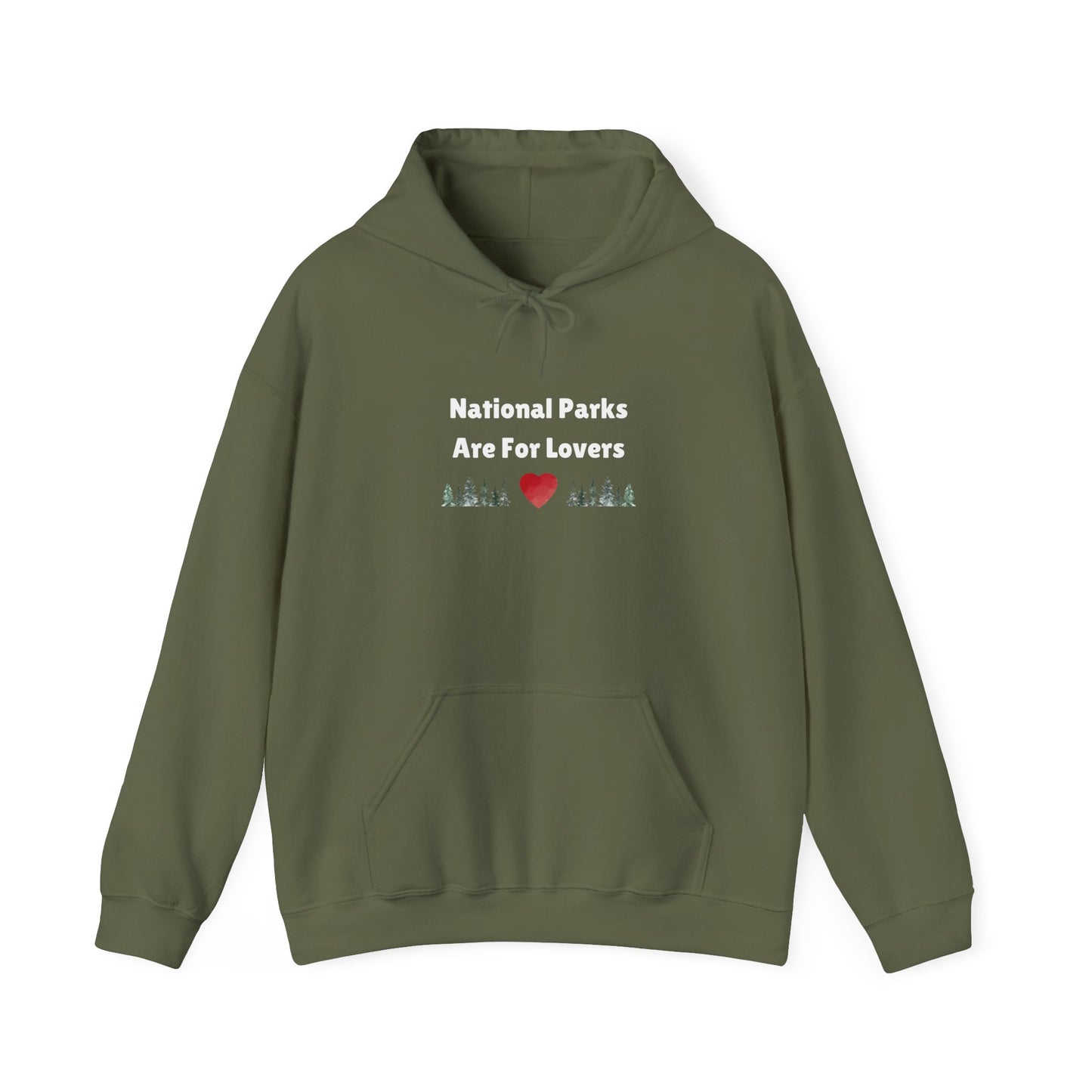 National Parks Hoodie (White Font)