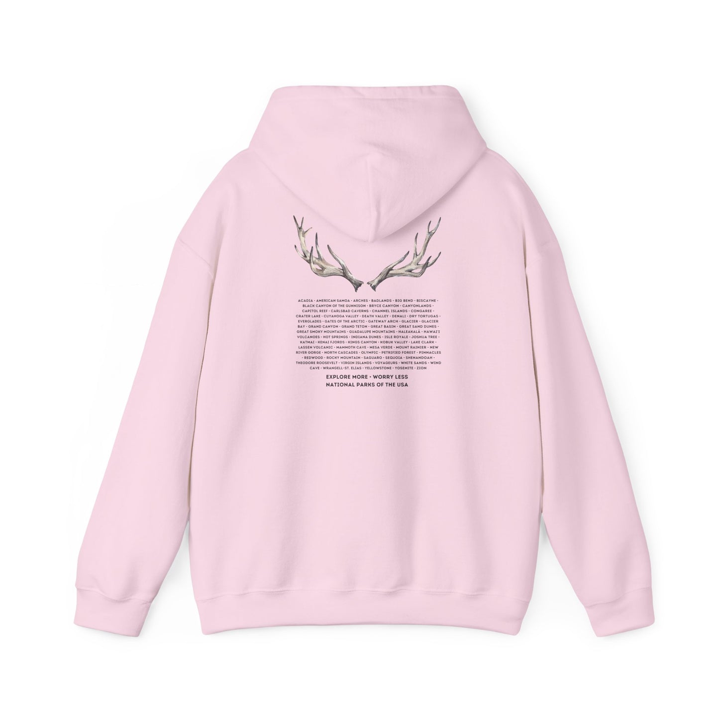 National Parks Hoodie (Black Font)