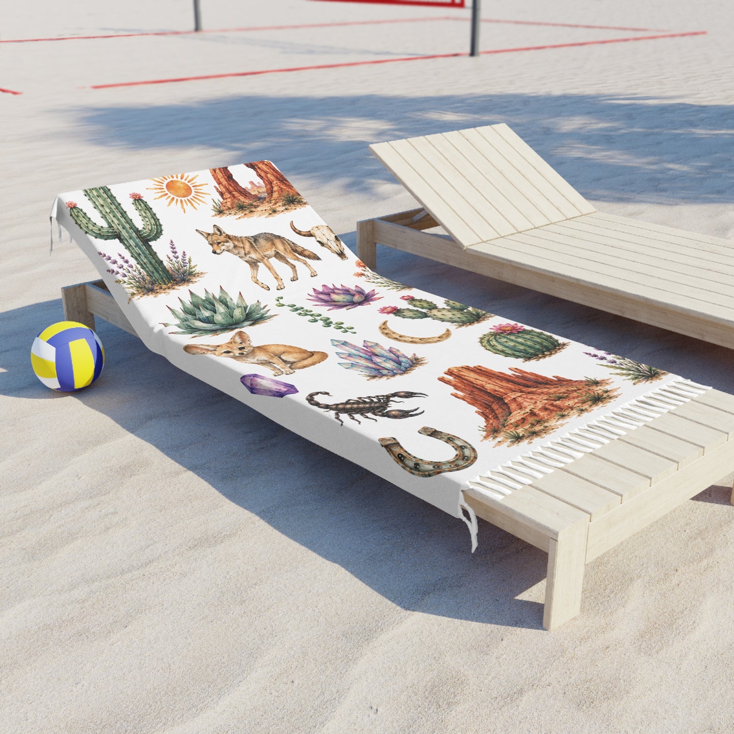 Cozy Cactus Beach Cloth