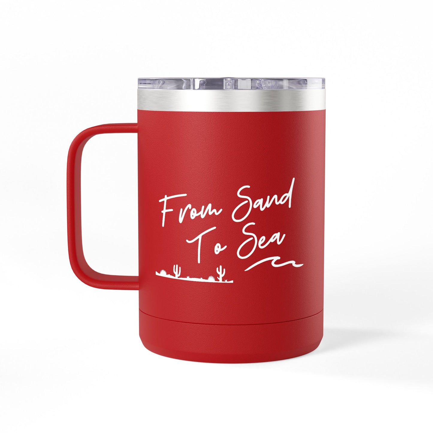 Camp Coffee Mug Tumbler - 15oz