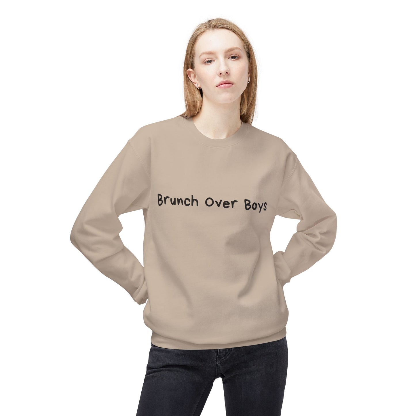 Brunch Over Boys Sweater (Black Font)