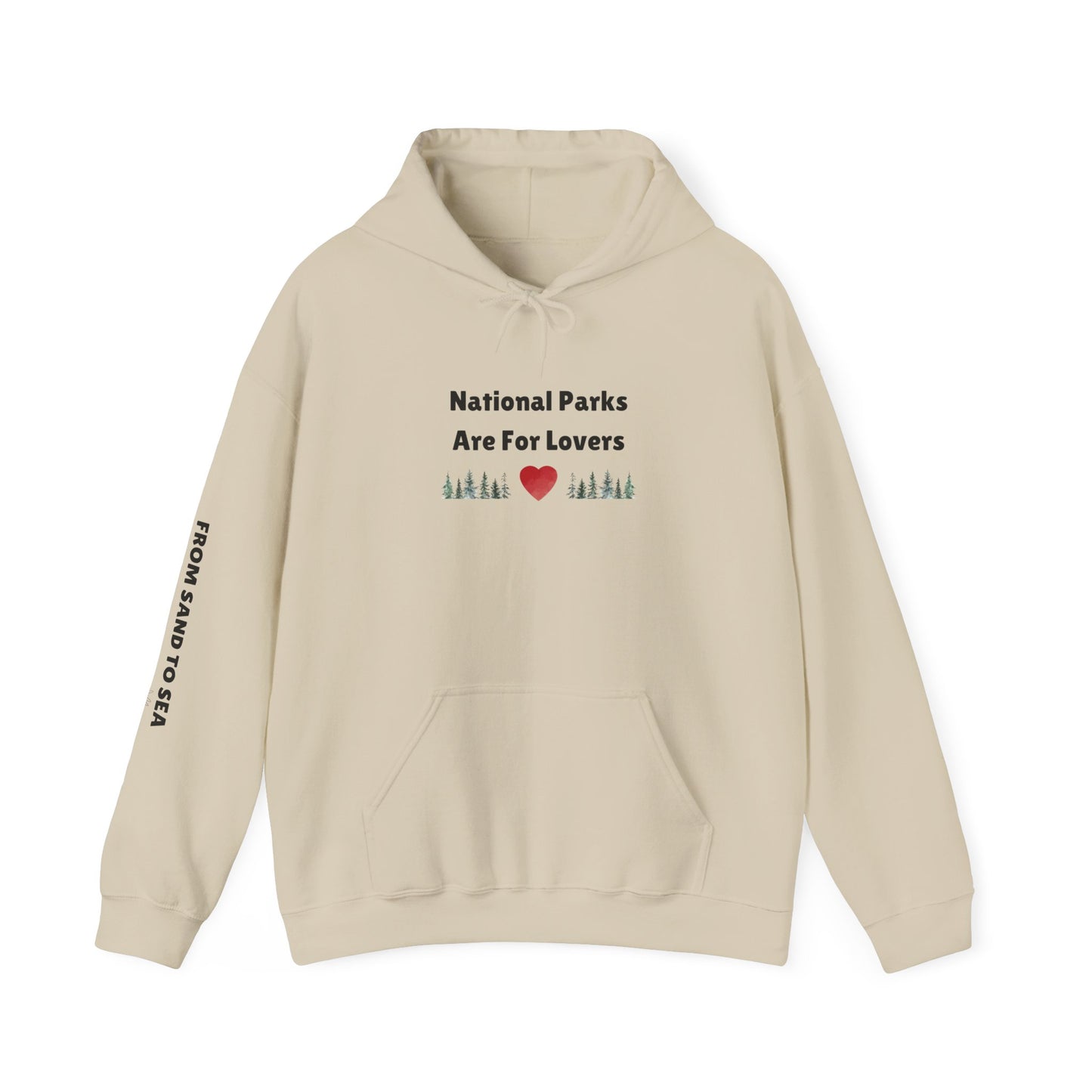 National Parks Hoodie (Black Font)