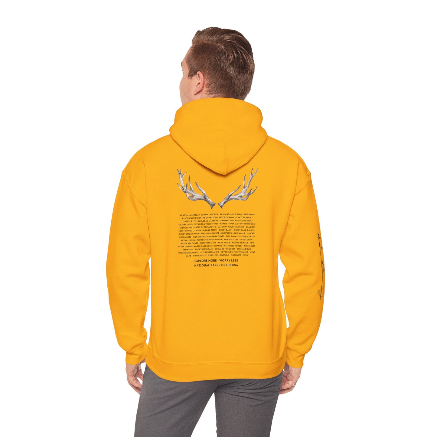 National Parks Hoodie (Black Font)