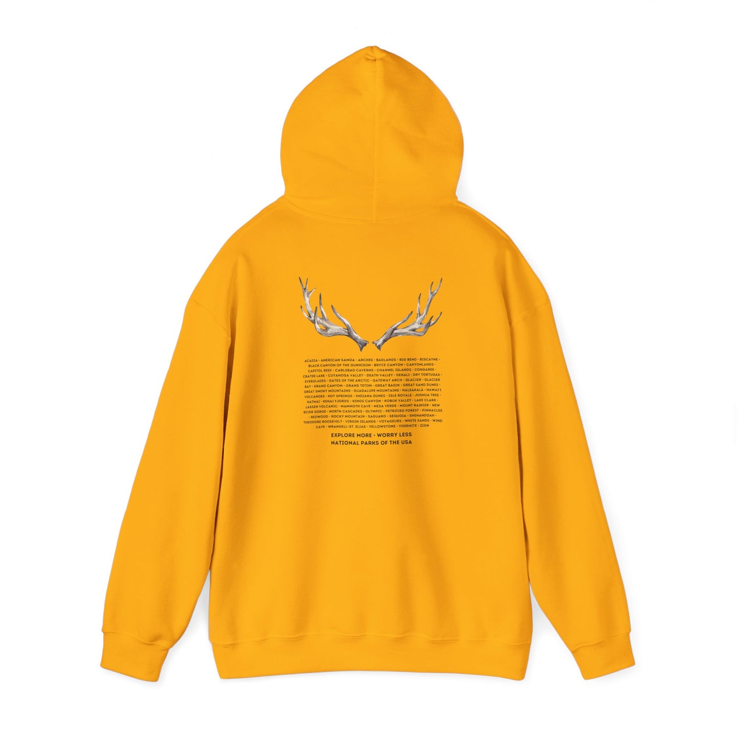 National Parks Hoodie (Black Font)